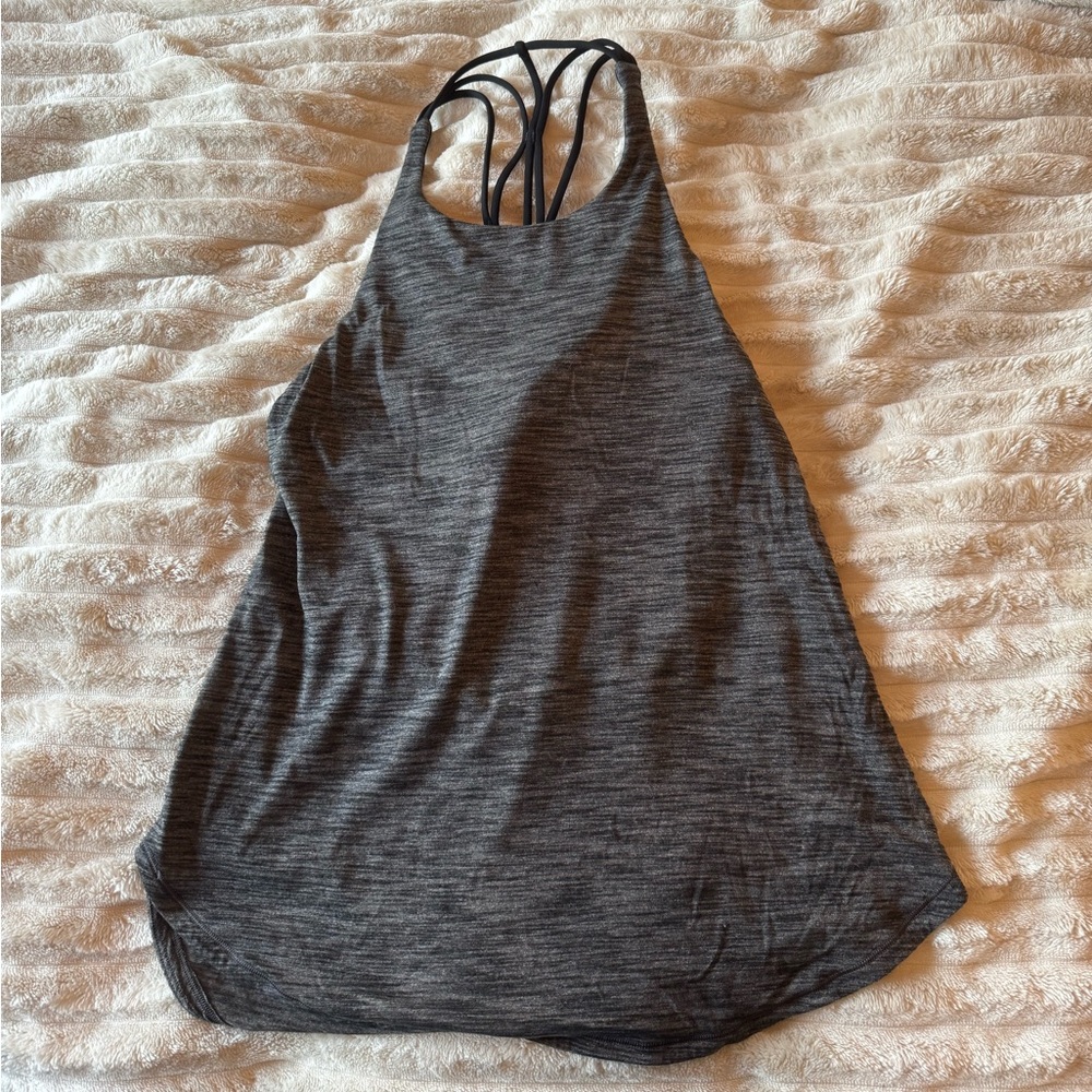 lululemon athletica Gray Tank Top